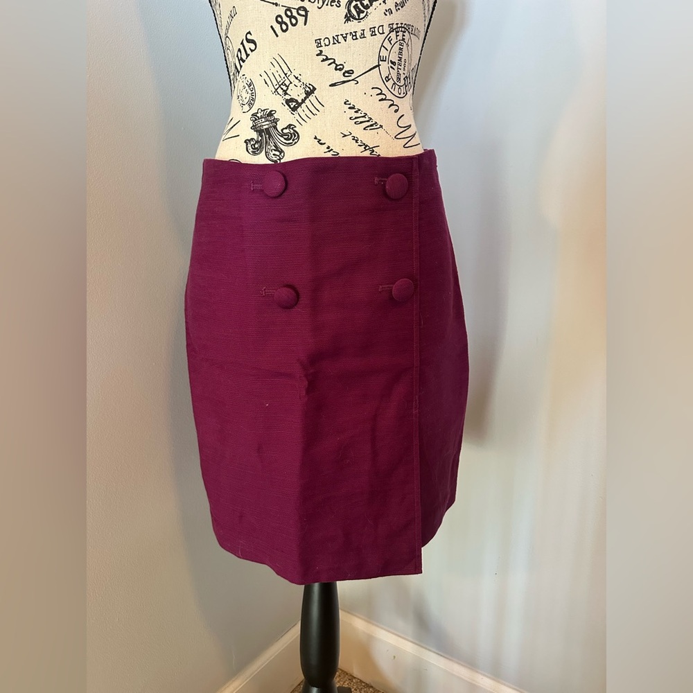 Magenta LOFT skirt, size 6